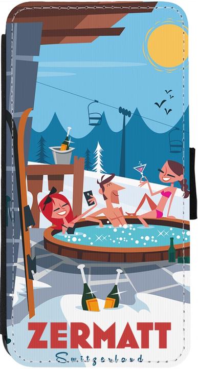 Immagine prodotto PhoneLook Cover Portafoglio nero Zermatt Mountain Jacuzzi (Apple iPhone 12)