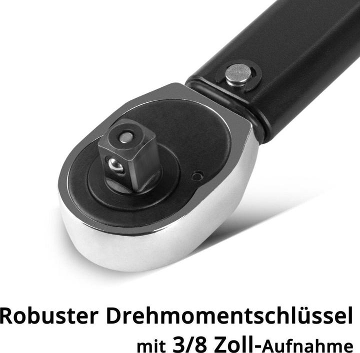 Produktbild Stahlwerk Drehmomentschlüssel TW-140 ST 10-140 Nm 3/8“ Zoll Umschaltknarre (3/8", 10 Nm, 140 Nm)