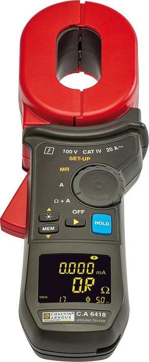 Actual product image Chauvin Arnoux C.A 6418 Earth Meter (CAT IV, CAT III 150V)