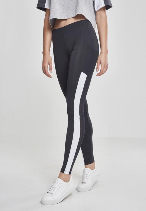 Produktbild Urban Classics Ladies Tech Mesh Striped Pocket Leggings (M)
