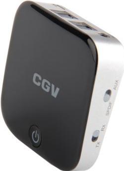 Produktbild CGV My BT RT, Bluetooth, 3.0+HS, A2DP, AVRCP, Black, Lithium, 350 mAh (Sender & Empfänger)