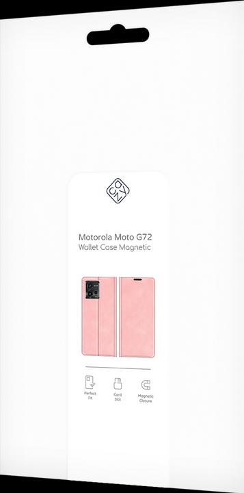 Produktbild Cazy Book Case Kompatibel mit Motorola Moto G72 - Hülle klappbar Magnetisch Kunstleder - (Motorola Moto G72)