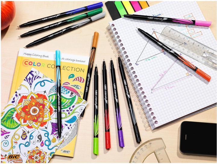 Immagine prodotto Bic Intensità Penna fine fine (Multicolore, 8 x)