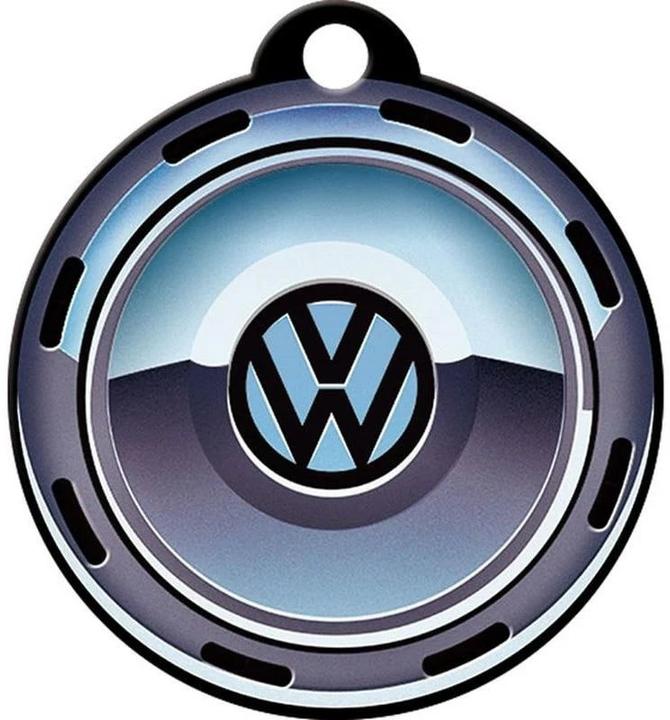 Immagine prodotto Nostalgic-Art Merchandising Portachiavi VW Wheel Ø 4 cm, 1 pezzo, Multicolore