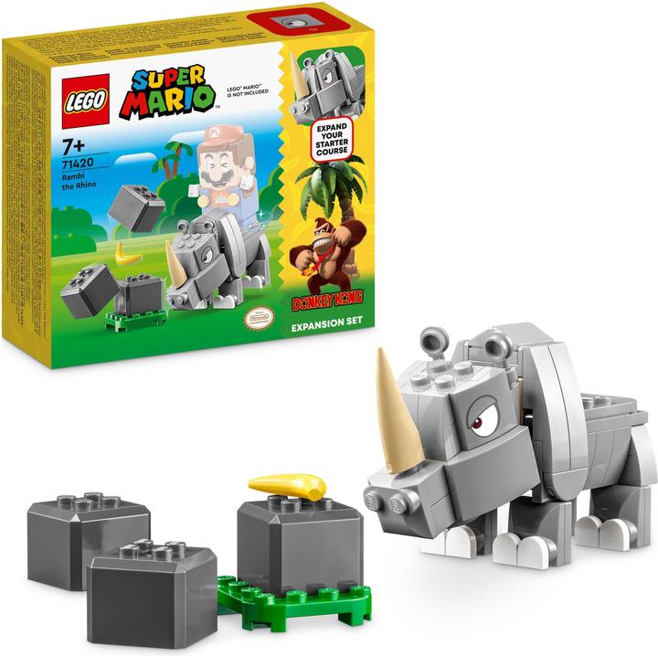 Produktbild LEGO Rambi das Rhino - Erweiterungsset (71420, LEGO Super Mario)
