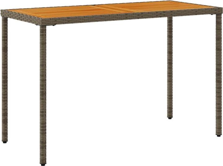Actual product image VidaXL Garden table with top 115 x 54 x 74 cm (115 cm)