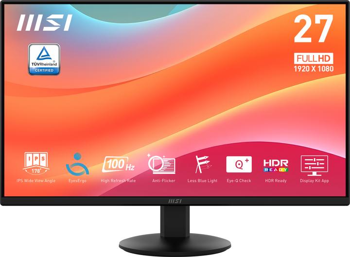 Actual product image MSI PRO MP272L (1920 x 1080 pixels, 27")