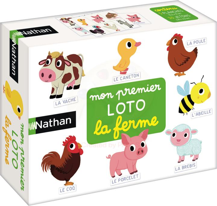 Image du produit Nathan 31152 Jeu de société loto Jeu de cartes Convient (Français)