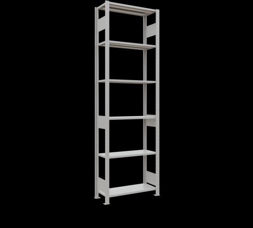Immagine prodotto Schulte Lagertechnik Sistema di scaffalature di base senza viti MULTIplus150 con ripiani di lunghezza