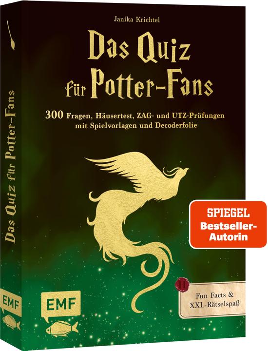 Produktbild Das magische Quiz für Harry Potter-Fans (Deutsch, Janika Krichtel, 2025)