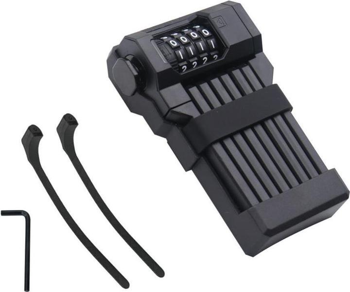 Produktbild Dunlop Bicycle accessory OEM Bike / scooter 4 digit combination mini frame lock FSBYL48532 black