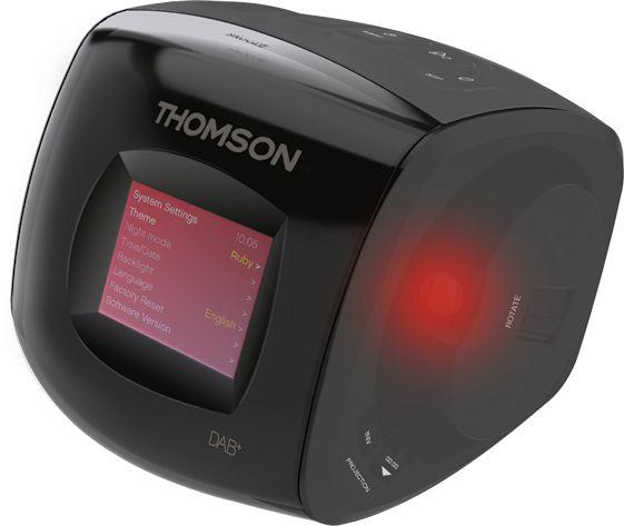 Immagine prodotto Thomson Radiosveglia con proiettore CP284DAB - nero