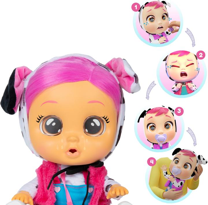 Actual product image IMC Toys Cry Babies Dressy Dotty