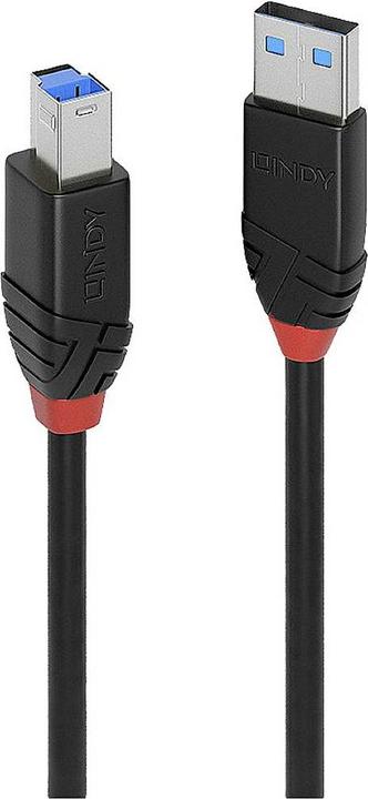 Actual product image Lindy USB A — USB B (10 m, USB 3.2)
