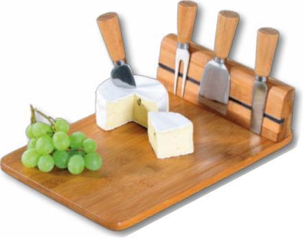 Actual product image TOP Cheese cutting board set