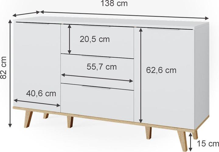 Image du produit Vicco Nautica (138 x 40 x 82 cm)