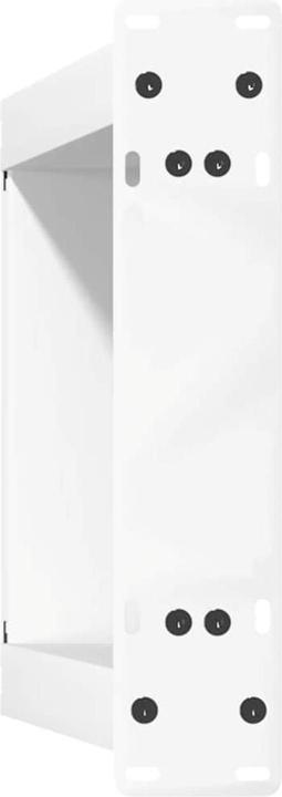 Produktbild VidaXL Couchtischbeine U-Form 2 Stk. Weiss 28x(42-43) cm Stahl Tischbein