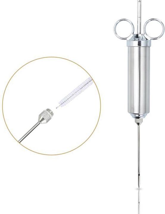 Actual product image Intirilife Marinating syringe