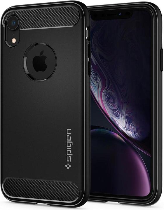 Actual product image Spigen Rugged Armor case for Xiaomi Redmi Note 9T 5G black (Xiaomi Redmi Note 9T)