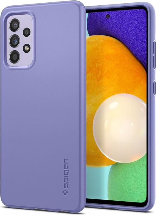Actual product image Spigen Thin Fit case for Samsung Galaxy A52 / A52S awesome violet