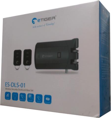Actual product image eTiger ES-DLS01 Wireless security lock with remote control
