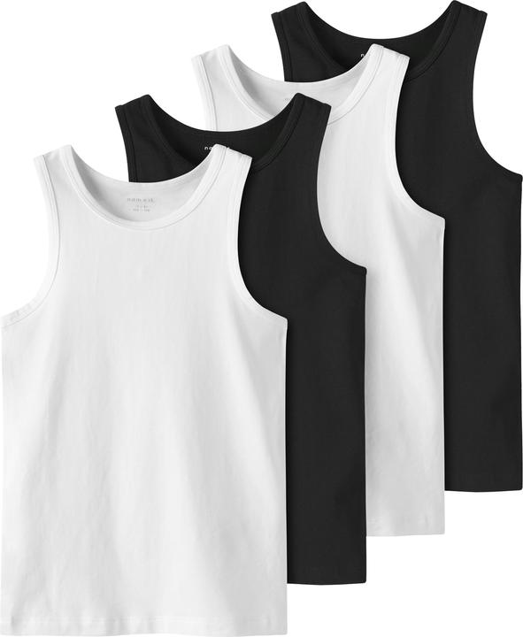 Name it Nkmtank Top 4p Black White Solid