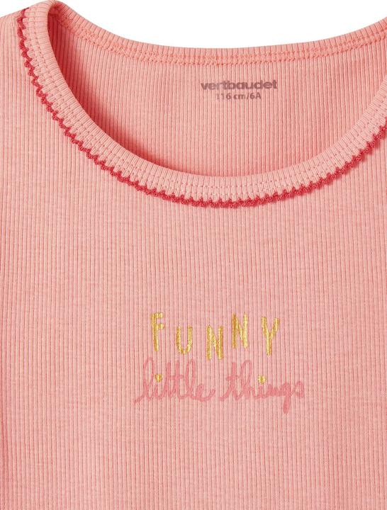 Produktbild Vertbaudet 3er-Pack Mädchen T-Shirts, Ripp Oeko-Tex (140)