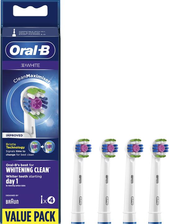 Actual product image Oral-B 3D White CleanMaximiser (4 x)