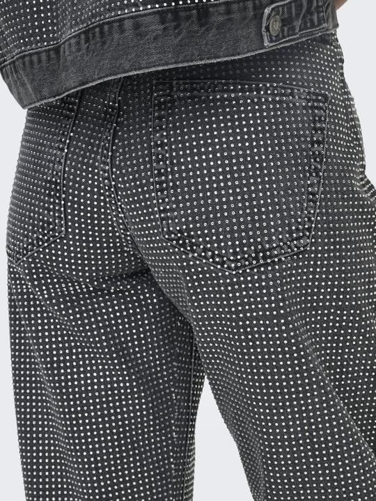Image du produit Only ONLHUDSON Mittlere Taille Weiter Beinschnitt Jeans Jeans mit weitem Bein (25)