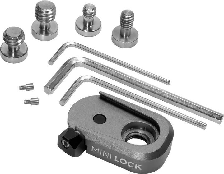 Immagine prodotto Kondor Blue Piastre a sgancio rapido Mini Lock per i flussi di lavoro delle fotocamere professionali (Kondor