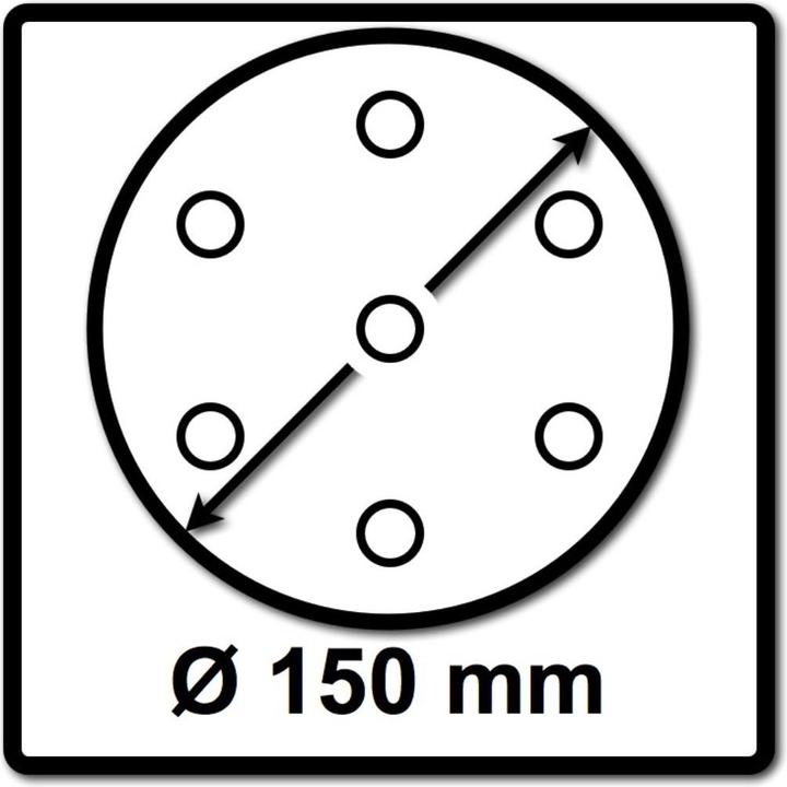 Actual product image Festool Grinding wheel STF D150/48 P150 RU2/50 (P150)