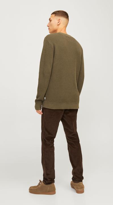 Produktbild Jack & Jones Einfarbig Strickpullover mit Rundhals Strickpullover mit Rundhals (S)