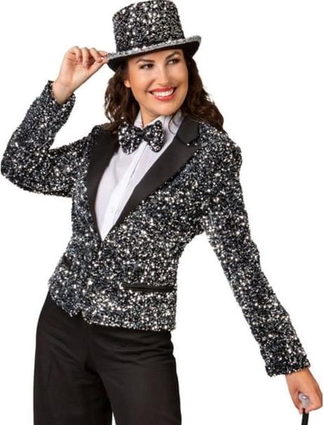 Produktbild Orlob Damen Pailletten Jacke (36)