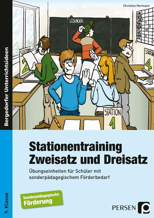 Immagine prodotto Stationentraining Zweisatz und Dreisatz (Tedesco, Christine Hermann, 2021)