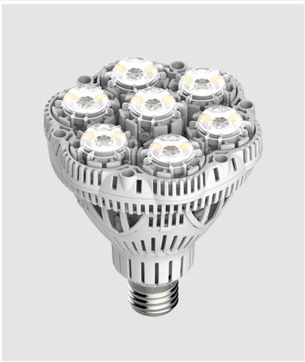 Sansi Lampadina LED per la coltivazione - Spettro completo à 36 Watt (LED, 220 V)