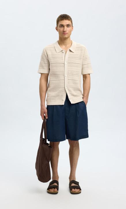 Produktbild Selected Homme Strick Kurzarmhemd (M)