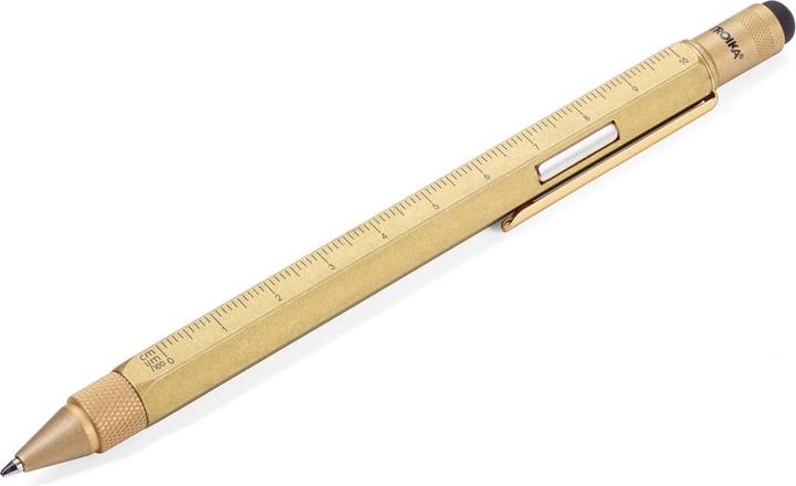 Image du produit Troika CONSTRUCTION MAGNET Stylo-bille multifonction, or antique (Or antique)