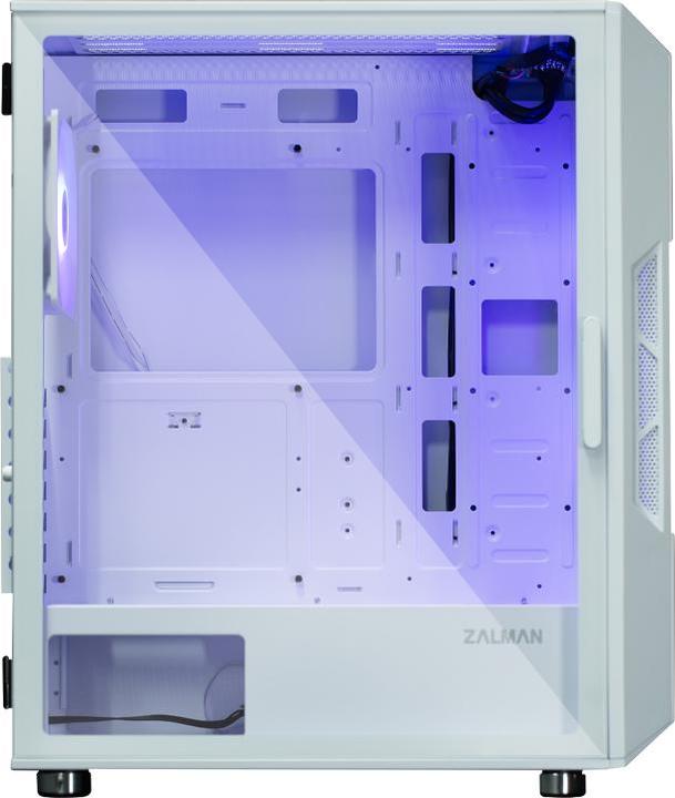 Actual product image Zalman Boitier Moyen Tour ATX I3 Neo aRGB avec panneau vitré (Blanc) (mATX, Mini-ITX, ATX)