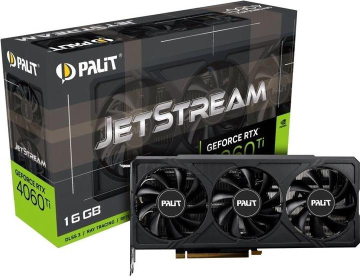 Actual product image Palit VGA RTX4060TI 16GB JetStream (16 GB)