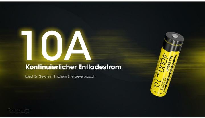 Produktbild Nitecore NL1840HP (1 Stk., 18650, 4000 mAh)