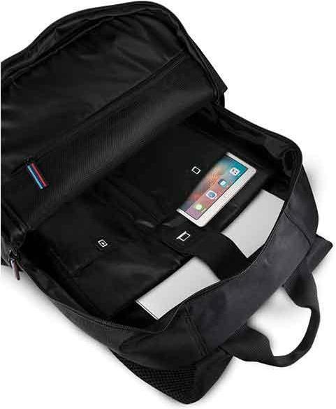 Produktbild BMW Backpack Carbon Navy Stripe 15 ", Black