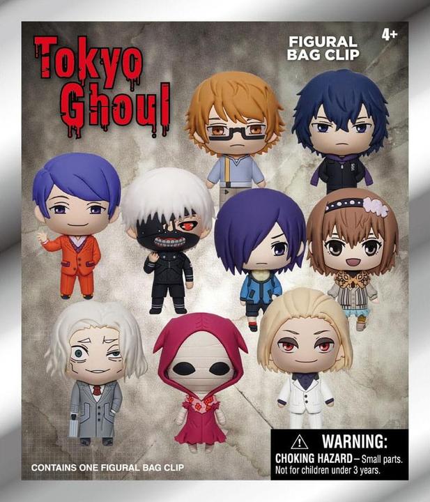 Produktbild Monogram Int. Tokyo Ghoul 3D PVC-Taschenanhänger Series 2 Display (24)