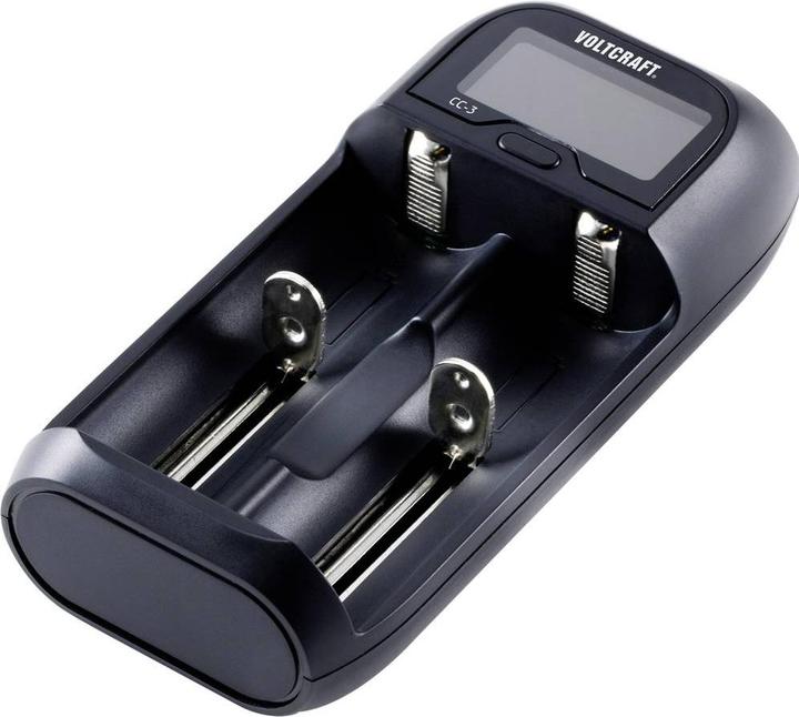 Produktbild Voltcraft Rundzellen Ladegerät (1 Stk., 10440, 14500, 14650, 16340, 17500, 17650, 17670, 18350, 18500, 18650, 22650, 26500, 26650, AA, AAA, C, AAAA, Sub-C, Ladegerät ohne Akku)