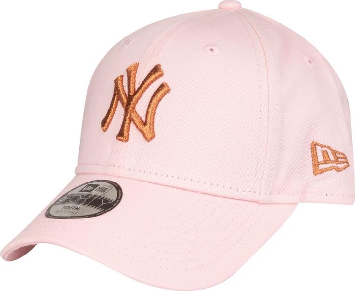 New Era Kinder 9Forty Cap - New York Yankees rose metallic (55, 56)