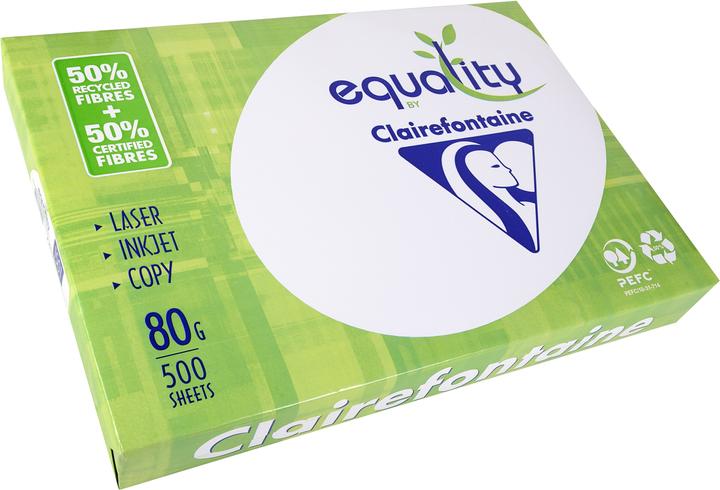 Actual product image NoName CLAIREFONTAINE Equality Universal Paper Recycling, white (80 g/m², 500 x, A3)