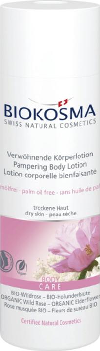 Image du produit Biokosma Lotion corporelle à la Rose musquée et aux fleurs de sureau BIO Fl 200 ml (Lotion pour le corps, 200 ml)