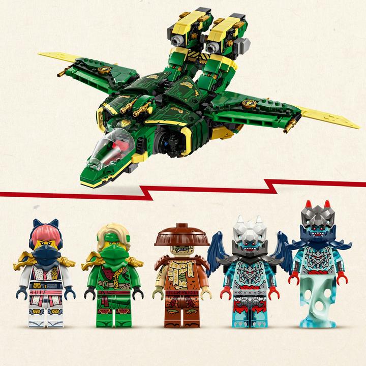 Produktbild LEGO Lloyds Jet-Mech (71845, LEGO Ninjago)