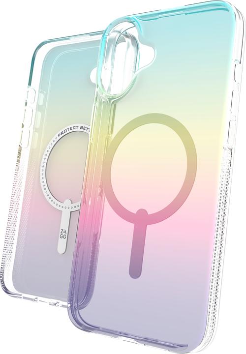 Productafbeelding Zagg Milan Snap MagSafe iPhone 16 Plus hoesje - Iridescent (Apple iPhone 16 Plus)