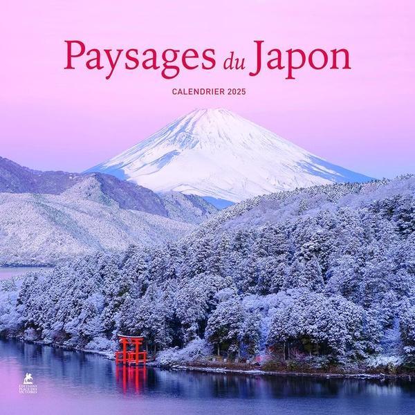 Produktbild Paysages du Japon : calendrier 2025 (Harter Einband, Französisch)