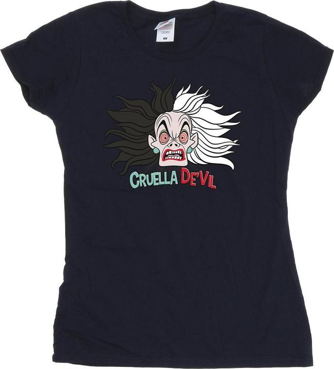 Immagine prodotto Disney 101 Dalmatians Cruella De Vil Crazy Mum Maglietta Donna (XL)
